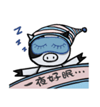 KuKu Girl ＆ KuKu Pig（個別スタンプ：14）