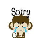 Jeky A Little Monkey（個別スタンプ：1）