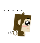 Jeky A Little Monkey（個別スタンプ：5）