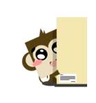 Jeky A Little Monkey（個別スタンプ：6）