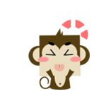 Jeky A Little Monkey（個別スタンプ：8）
