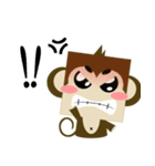 Jeky A Little Monkey（個別スタンプ：9）