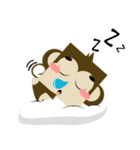 Jeky A Little Monkey（個別スタンプ：10）