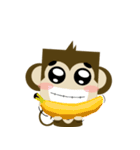 Jeky A Little Monkey（個別スタンプ：19）