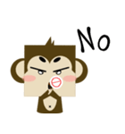 Jeky A Little Monkey（個別スタンプ：22）