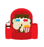 Jeky A Little Monkey（個別スタンプ：33）