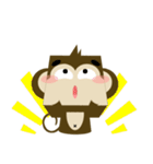 Jeky A Little Monkey（個別スタンプ：35）