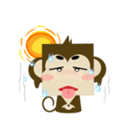 Jeky A Little Monkey（個別スタンプ：37）