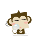 Jeky A Little Monkey（個別スタンプ：38）