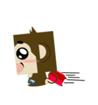 Jeky A Little Monkey（個別スタンプ：40）