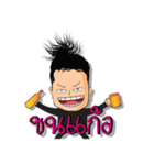 crazy artist（個別スタンプ：3）
