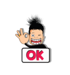 crazy artist（個別スタンプ：6）