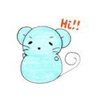 だるまねずみ（個別スタンプ：3）