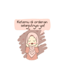 Azmeela Hijab : Happy Shopping（個別スタンプ：7）