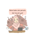 Azmeela Hijab : Happy Shopping（個別スタンプ：8）