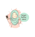 Azmeela Hijab : Happy Shopping（個別スタンプ：13）