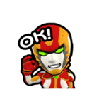 New hero - Cos debut！！（個別スタンプ：14）