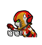 New hero - Cos debut！！（個別スタンプ：21）