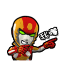 New hero - Cos debut！！（個別スタンプ：26）