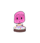 ice cream pink（個別スタンプ：1）