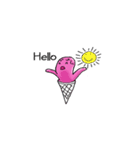 ice cream pink（個別スタンプ：2）