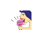 ice cream pink（個別スタンプ：5）