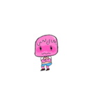 ice cream pink（個別スタンプ：14）