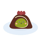 White-eye Cino with dessert（個別スタンプ：12）