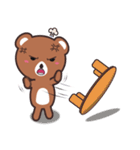 Water Drops Bear - Hubert（個別スタンプ：10）