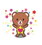 Water Drops Bear - Hubert（個別スタンプ：29）