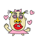 The most beautiful girl in this world（個別スタンプ：4）