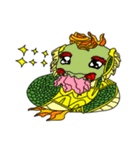Naughty Little Dragon（個別スタンプ：9）