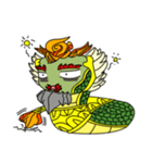 Naughty Little Dragon（個別スタンプ：17）