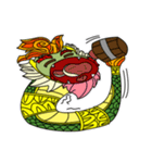 Naughty Little Dragon（個別スタンプ：34）