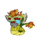 Naughty Little Dragon（個別スタンプ：38）