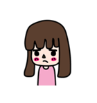 Straight eyebrows（個別スタンプ：20）