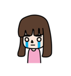 Straight eyebrows（個別スタンプ：26）