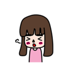 Straight eyebrows（個別スタンプ：29）