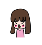 Straight eyebrows（個別スタンプ：32）