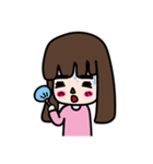 Straight eyebrows（個別スタンプ：33）