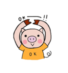 子ぶたのあーちゃん（個別スタンプ：3）