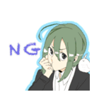 緑髪〜ず（個別スタンプ：5）