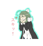 緑髪〜ず（個別スタンプ：7）