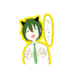 緑髪〜ず（個別スタンプ：15）