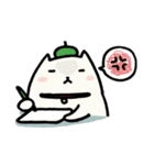 ねこさんとわわんさん（個別スタンプ：35）