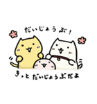 ねこさんとわわんさん（個別スタンプ：40）