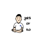 A boy's daily routine（個別スタンプ：8）