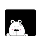 the white of bear（個別スタンプ：5）