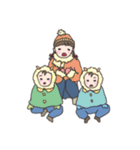 ふたごと2 双子とその家族の育児スタンプ（個別スタンプ：28）
