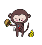 Monkey Nanii（個別スタンプ：16）
